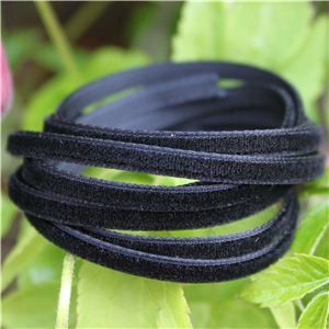 3mm Velvet Ribbon - Black